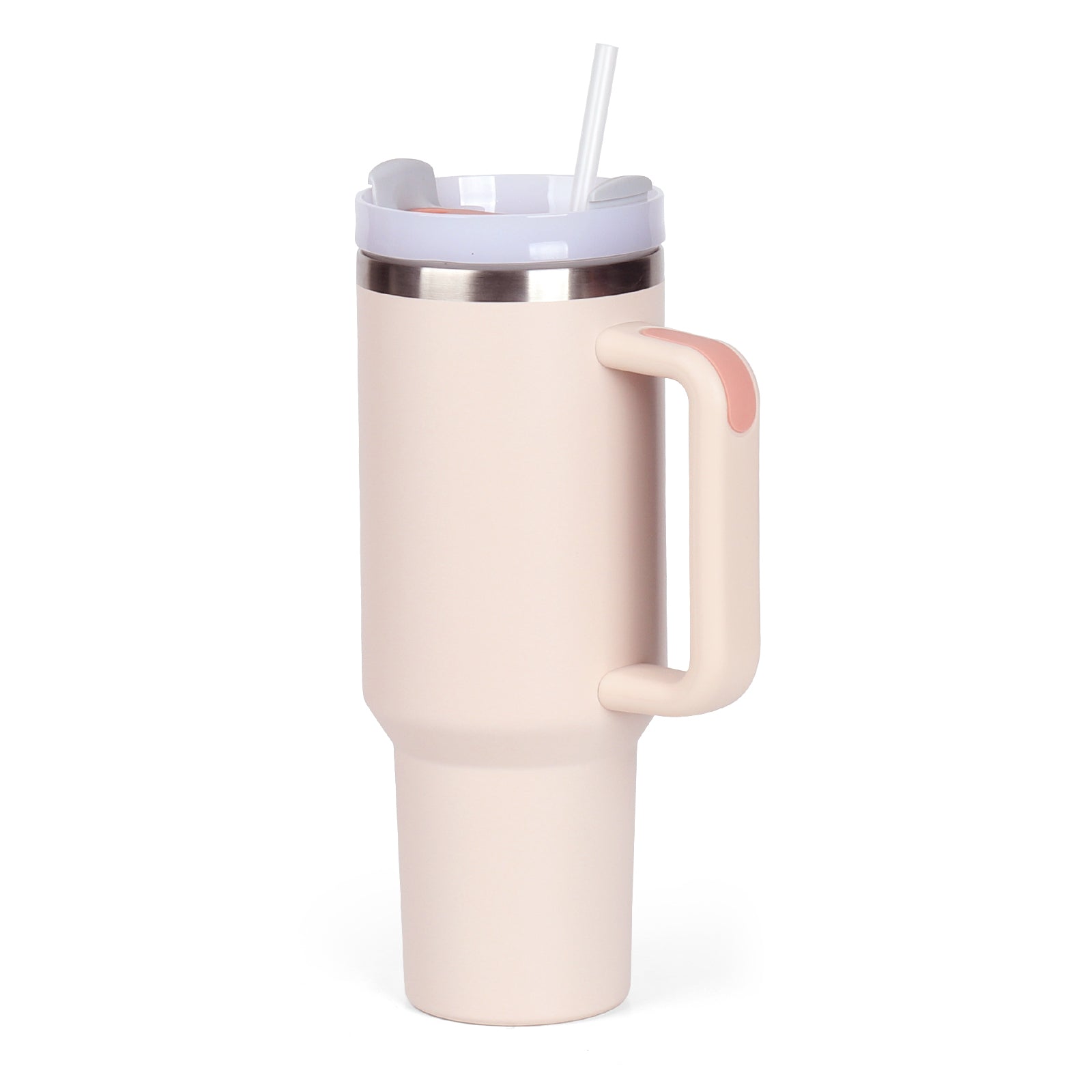 40oz Tumbler with Handle & Straw – Slate House Concepts